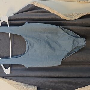 a new day Women's Blue Bodysuit Size S